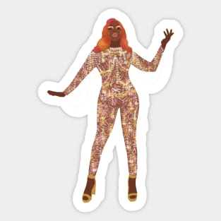 Vanity Milan Drag Queen Sticker